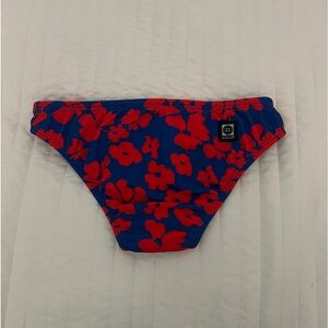 Jolyn Andy Bikini Bottoms - Red/Blue Print